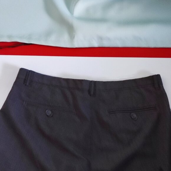 Calvin Klein casual / business dress pants darker grey men's size 32 - Picture 4 of 10